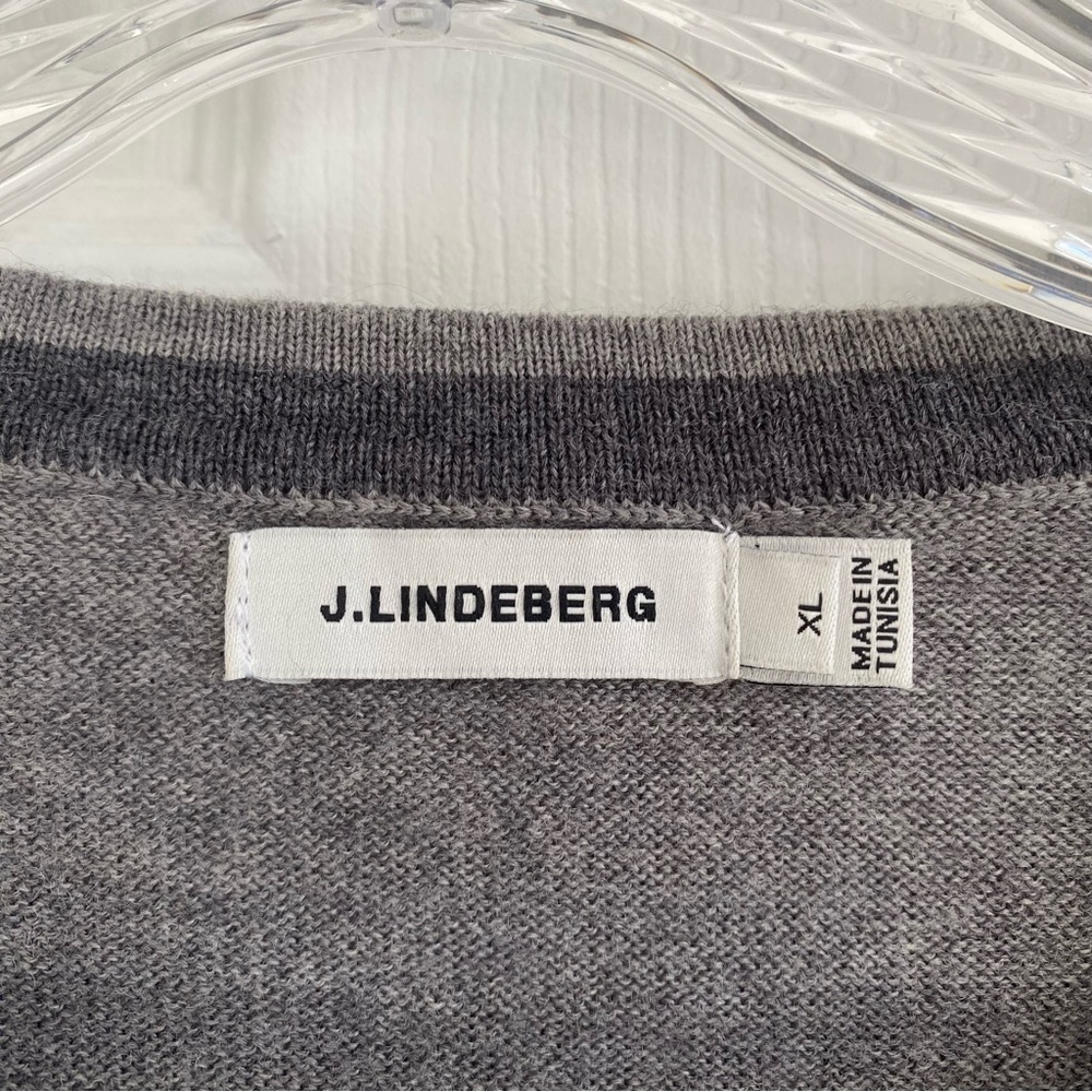 J. Lindberg 100% Merino Wool Lymann True Merino V Neck Long Sleeve Mens Size XL - Picture 5 of 13